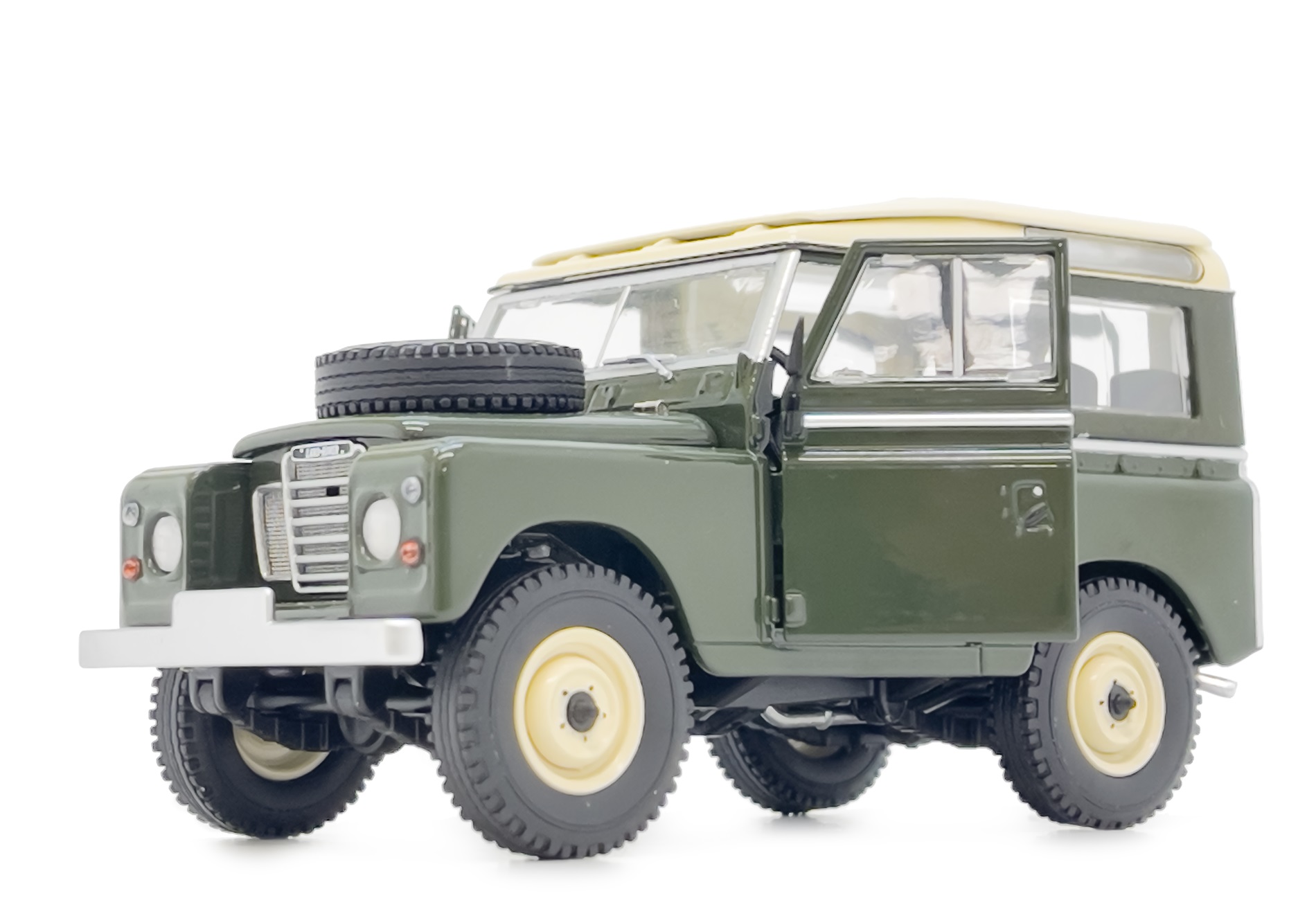 Land Rover Series 3 88 Safari Roof Deep Bronze Green - 1:32